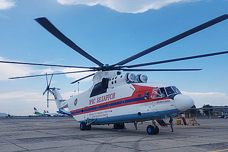 Белорусский вертолет Ми-26 прибыл в Турцию для тушения лесных пожаров