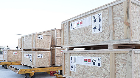 Белорусская гуманитарная помощь с медоборудованием передана госпиталям Вьетнама для борьбы с COVID-19