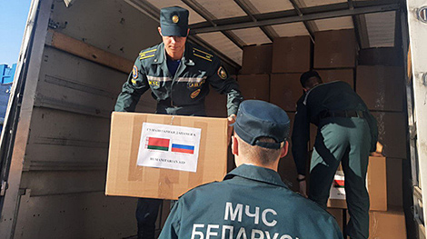 Беларусь отправила гуманитарную помощь Приморскому краю для борьбы с последствиями наводнения