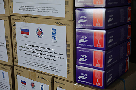 Беларусь получила от ПРООН медизделия на сумму $10 тыс.