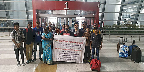 Дети из Индии впервые приехали на оздоровление в Беларусь