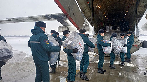 Belarus sends humanitarian aid to Sudan to help flood victims