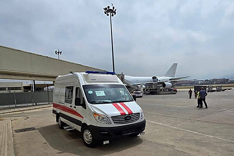 Belarusian-made ambulances delivered to Beirut