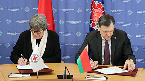 Belarus, ICRC sign plan of joint action