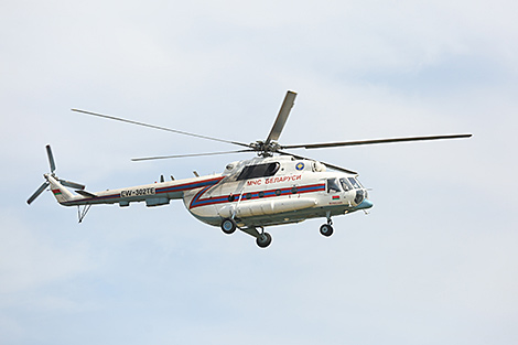Belarusian Emergencies Ministry helicopters help fight forest fires in Turkey