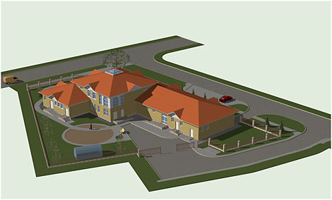 The project “Construction of a stationary social center in the town of Skidel” offered for co-financing