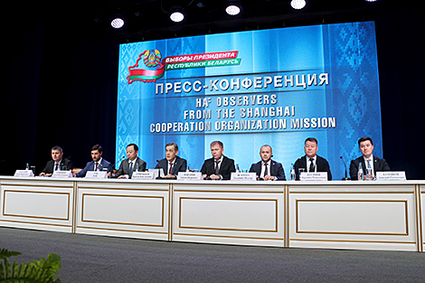 SCO mission recognizes Belarus' election as transparent, democratic