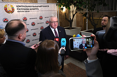 Karpenko: Interest in Belarus' election among journalists, observers is quite high
