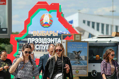 Voter turnout at presidential election in Belarus at 65.19% as of 14:00