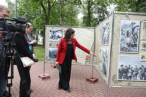 Heartwarming effect of wartime letters exhibition in Vitebsk pointed out