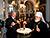 Lukashenko lights Christmas candle at Holy Spirit Cathedral in Minsk