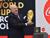 FIFA World Cup Trophy on display in Palace of Independence