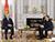 Lukashenko meets with IIHF head Rene Fasel in Minsk