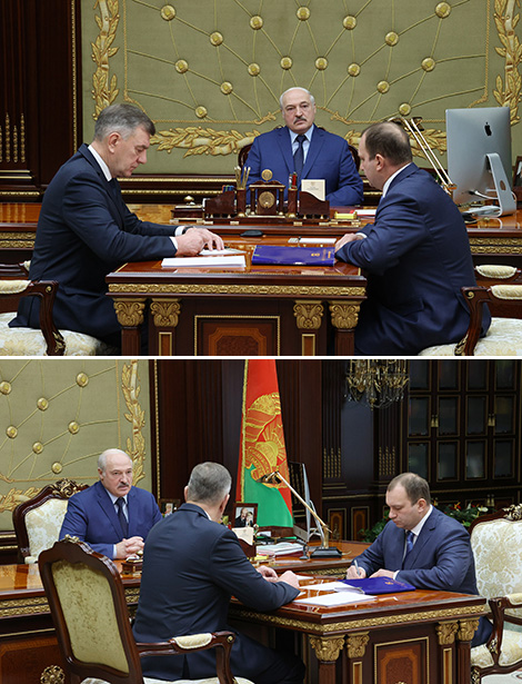 Lukashenko updated on performance of petrochemical complex