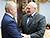 Lukashenko meets with cosmonaut Novitsky