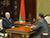 Belarus president meets with head of defense industry authority