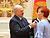 Belarus president presents state awards and shoulder boards