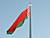 Belarusian flag flies from ISS