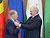 Lukashenko honors Nazarbayev with Order of Friendship