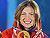 Domracheva wins Pursuit in snowstorm