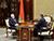 Lukashenko discusses harvesting campaign, agricultural groups, vaccines with Vitebsk Oblast governor