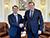 New Kazakh ambassador presents copies of credentials to Belarusian foreign minister