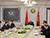 Lukashenko meets with Belarus’ delegation prior to Union State summit