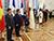 Lukashenko receives credentials from eight ambassadors