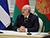 Lukashenko sees U.S. economic blockade of Cuba as unacceptable