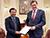 Ryzhenkov receives copies of credentials from Pakistani ambassador