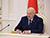 Lukashenko sends draft decree on control and oversight activities for finalization