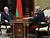 Lukashenko hears out report of internal affairs minister