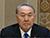 Nazarbayev congratulates Lukashenko on election victory