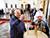 Lukashenko lights candle before Zhirovichi Icon of the Mother of God