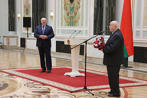 Александр Лукашенко и Николай Чергинец