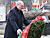 Лукашенко в День защитников Отечества возложил венок к монументу Победы в Минске