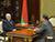 Лукашенко принял с докладом председателя Госкомвоенпрома