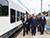 Лукашенко в Светлогорске открыл движение по новому электрифицированному участку железной дороги