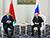 Лукашенко и Путин встретились в Бишкеке