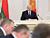 Лукашенко провёл с руководством Совета Министров совещание по экономическим вопросам