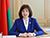 Belarusian president's address described as roadmap for everyone