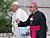 Head of Roman Catholic Church in Belarus runs into Pope