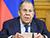 Lavrov: Moscow, Minsk have unprecedented level of foreign policy coordination