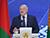 Belarus president encourages people to change their lifestyles