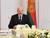 Lukashenko wants higher living standards for Belarusians