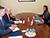 Беларусь и Оман обсудили возможность проведения в этом году первого заседания делового комитета