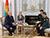 Лукашэнка на сустрэчы з міністрам абароны КНР: бачанне светаўладкавання КНР і Беларусі поўнасцю супадае