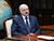 Лукашэнка: у нас пакуль няма падстаў пераносіць прэзідэнцкія выбары