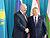 Назарбаев от имени глав государств СНГ поздравил Лукашенко с победой на выборах