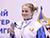 白俄罗斯举重运动员苏珊娜·沃洛德科在第二届独联体运动会上获得银牌